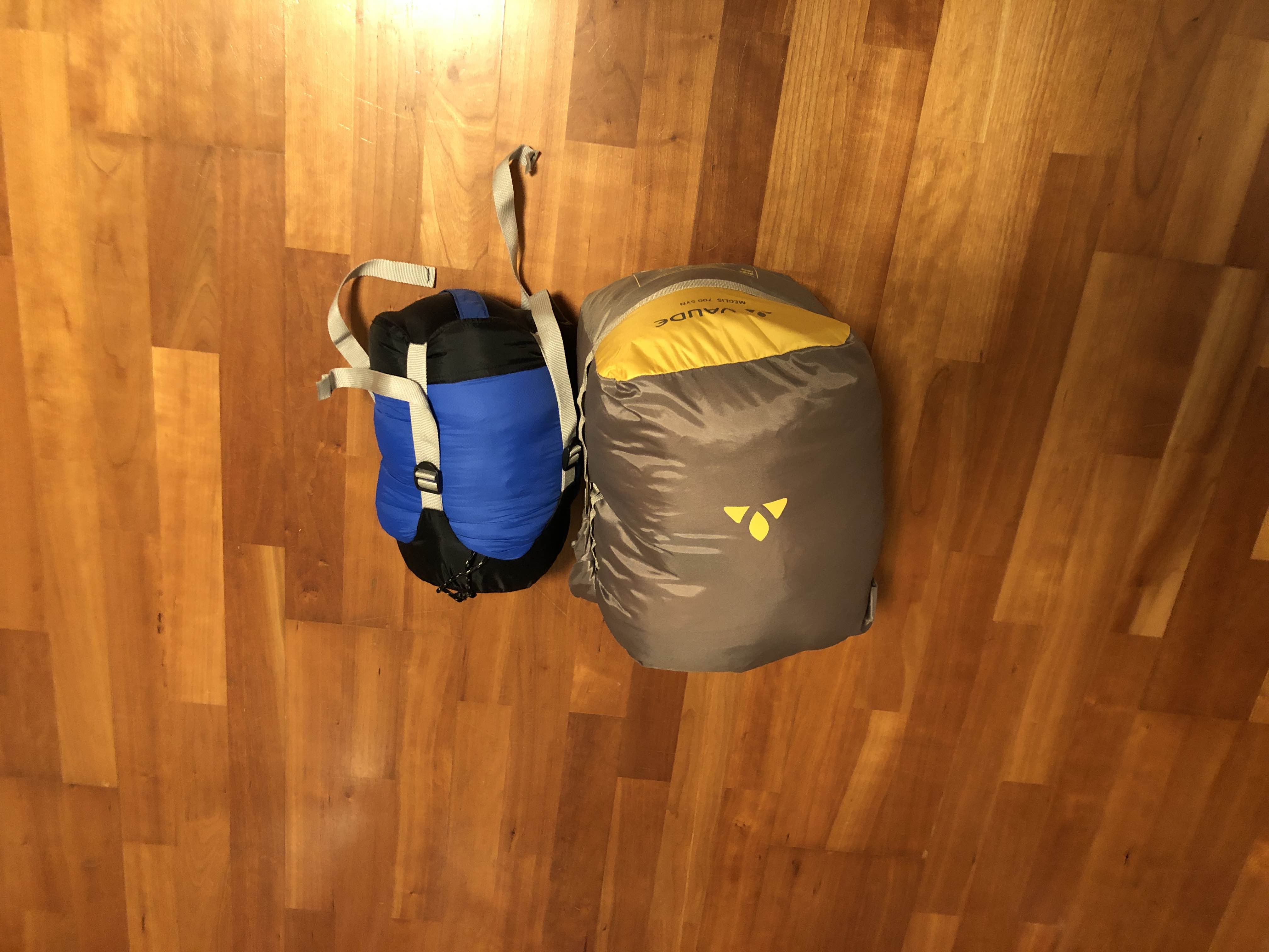 Meglis SYN 700 und Deuter Neosphere