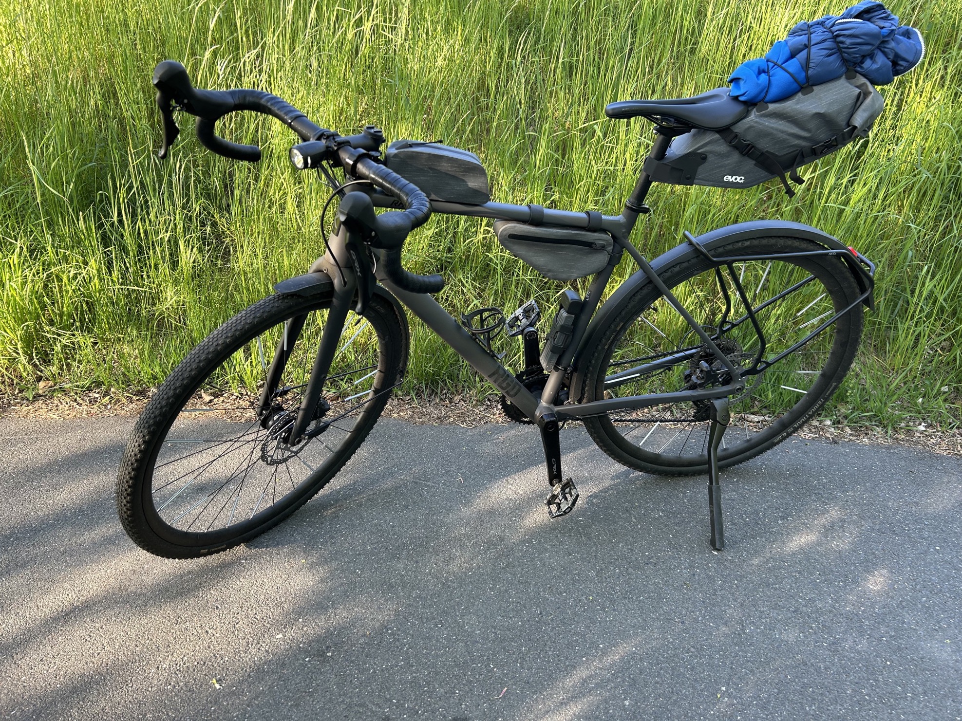 Multiframe pack im hinteren Rahmenteil