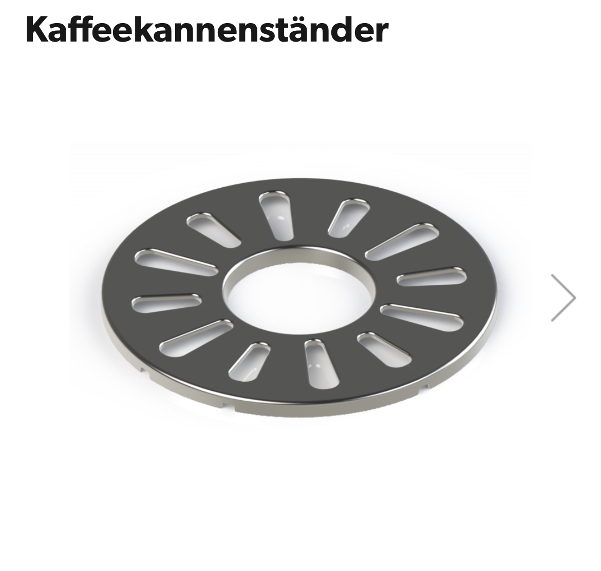 Kaffeekannenständer