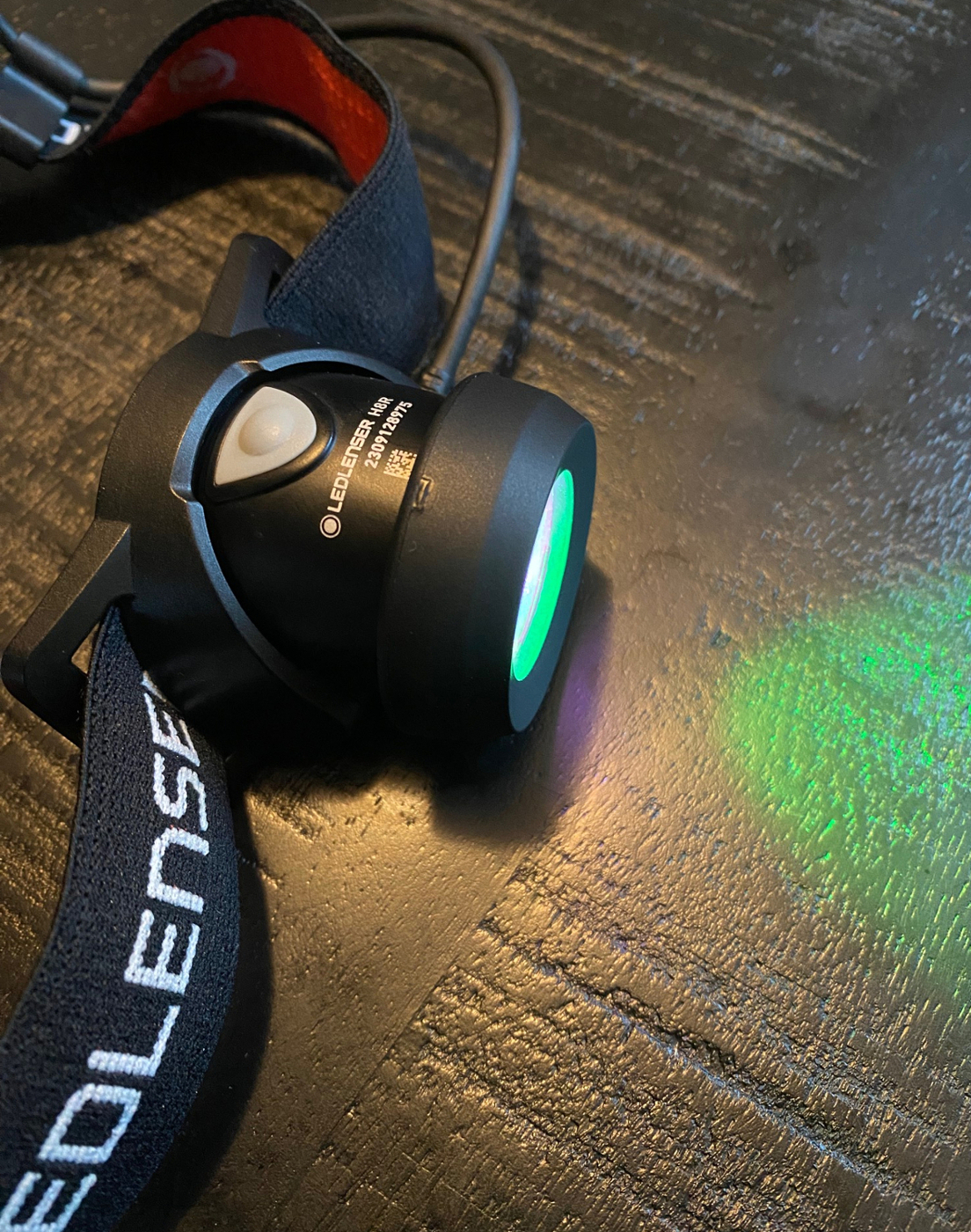 Lichtmittel auf Leuchte