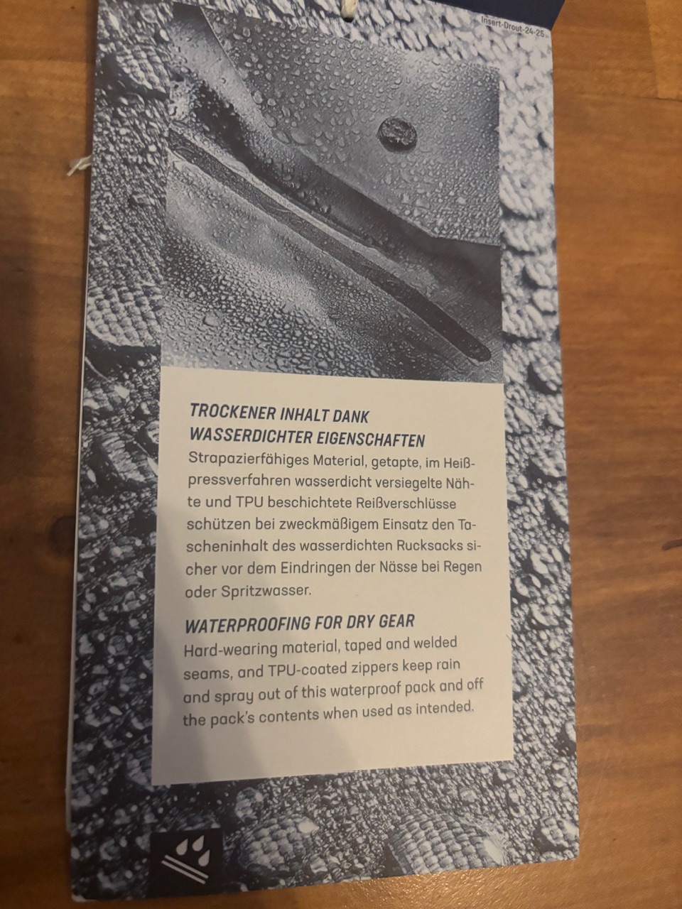 Wasserdicht