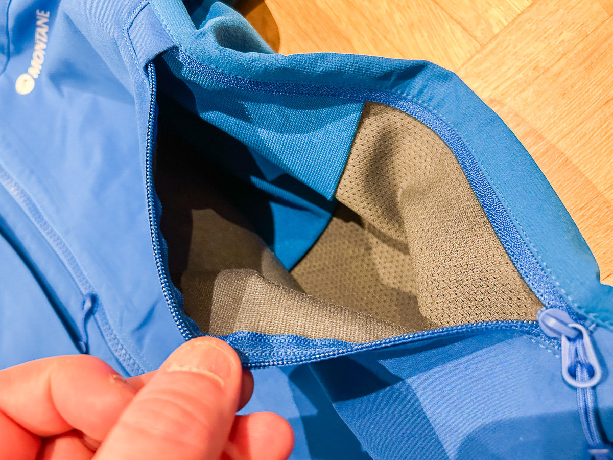 Mesh in der Tasche