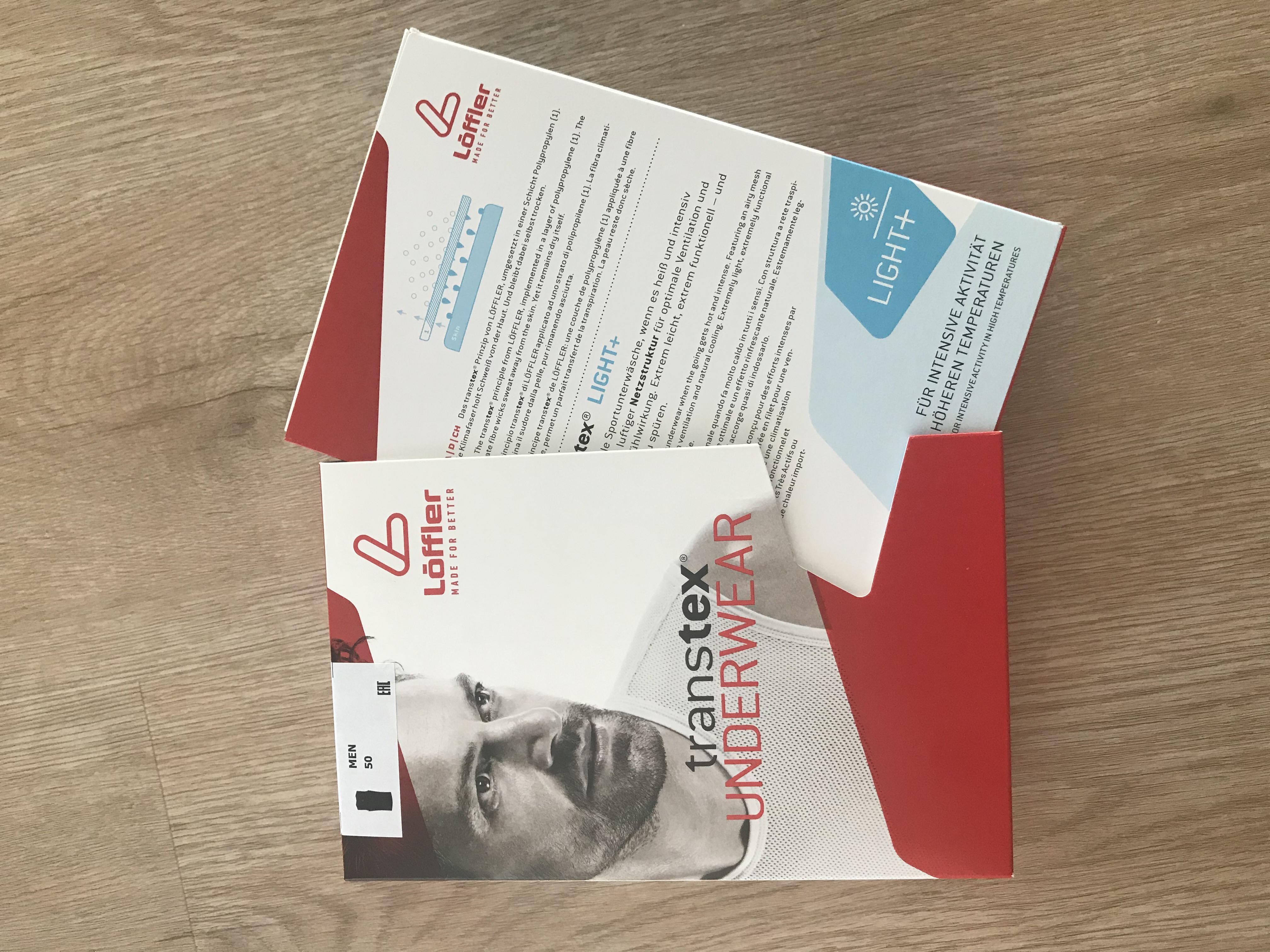 Löffler Transtex light+ - Verpackung