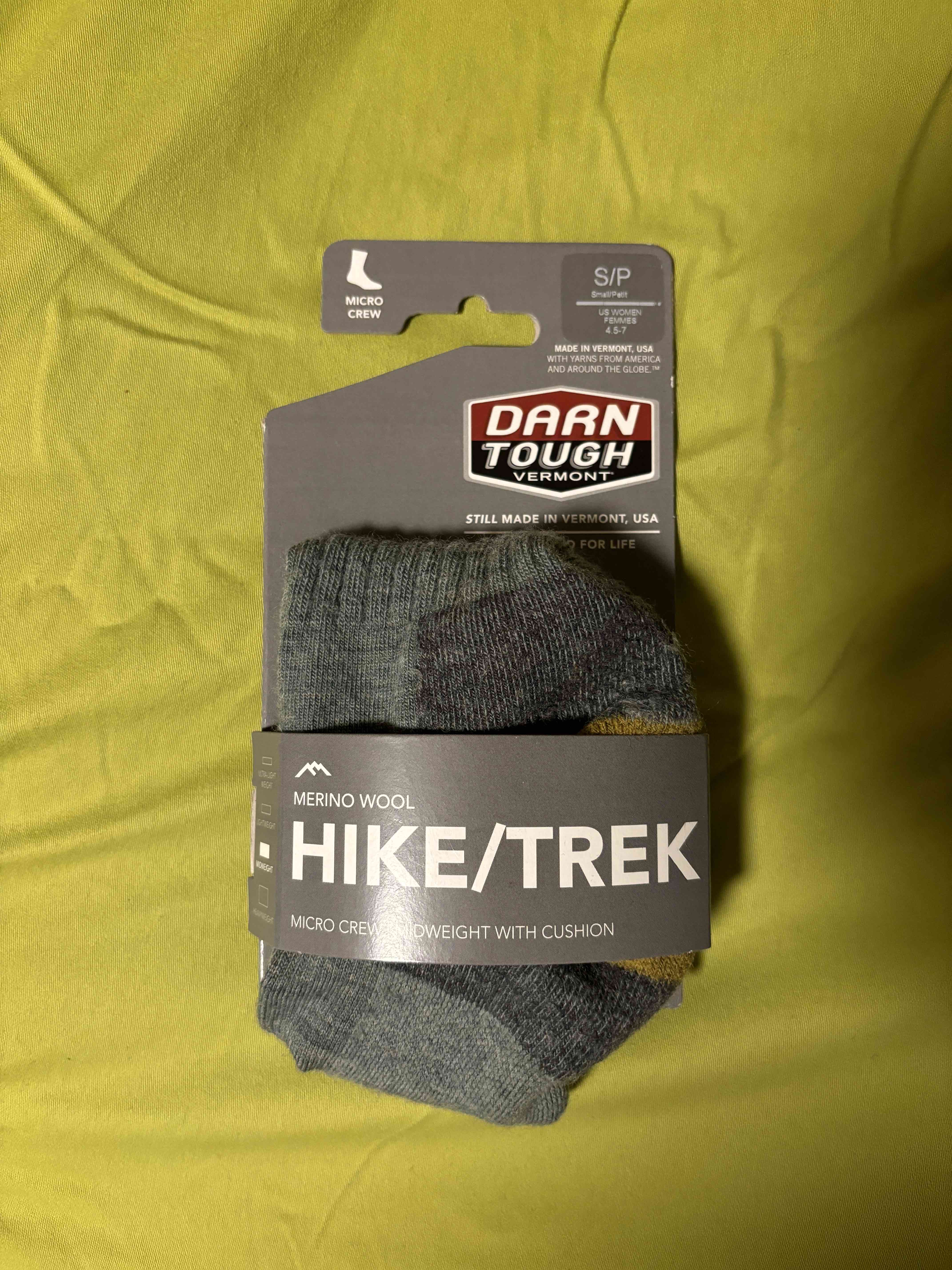 Socken mit Verpackung