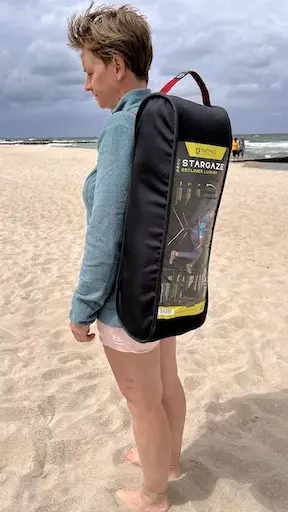 tasche umgehängt