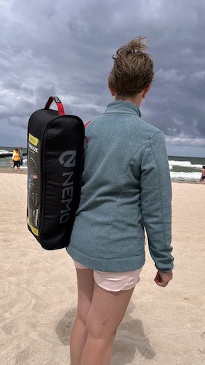 tasche umgehängt