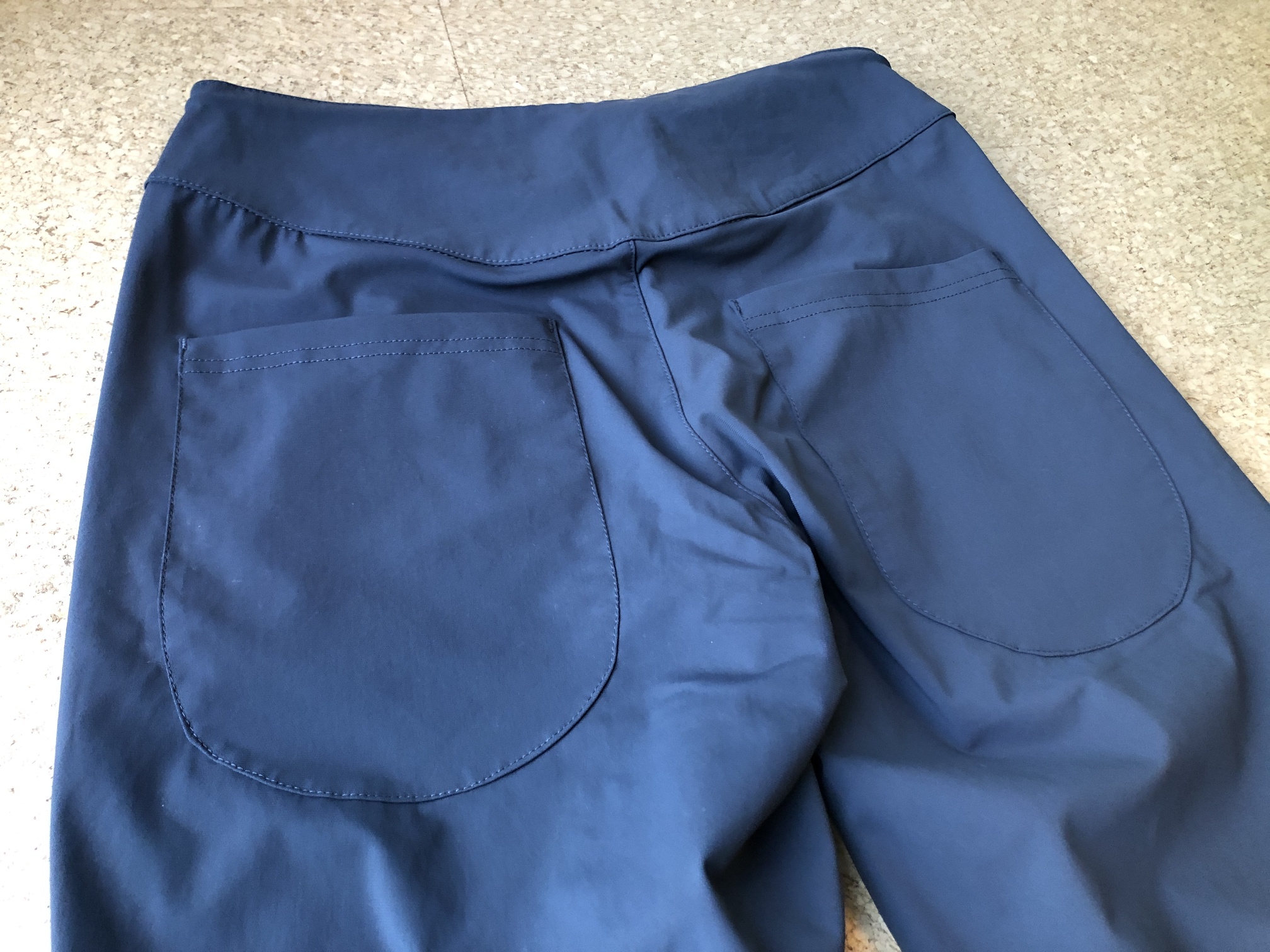 Die Taschen hinten