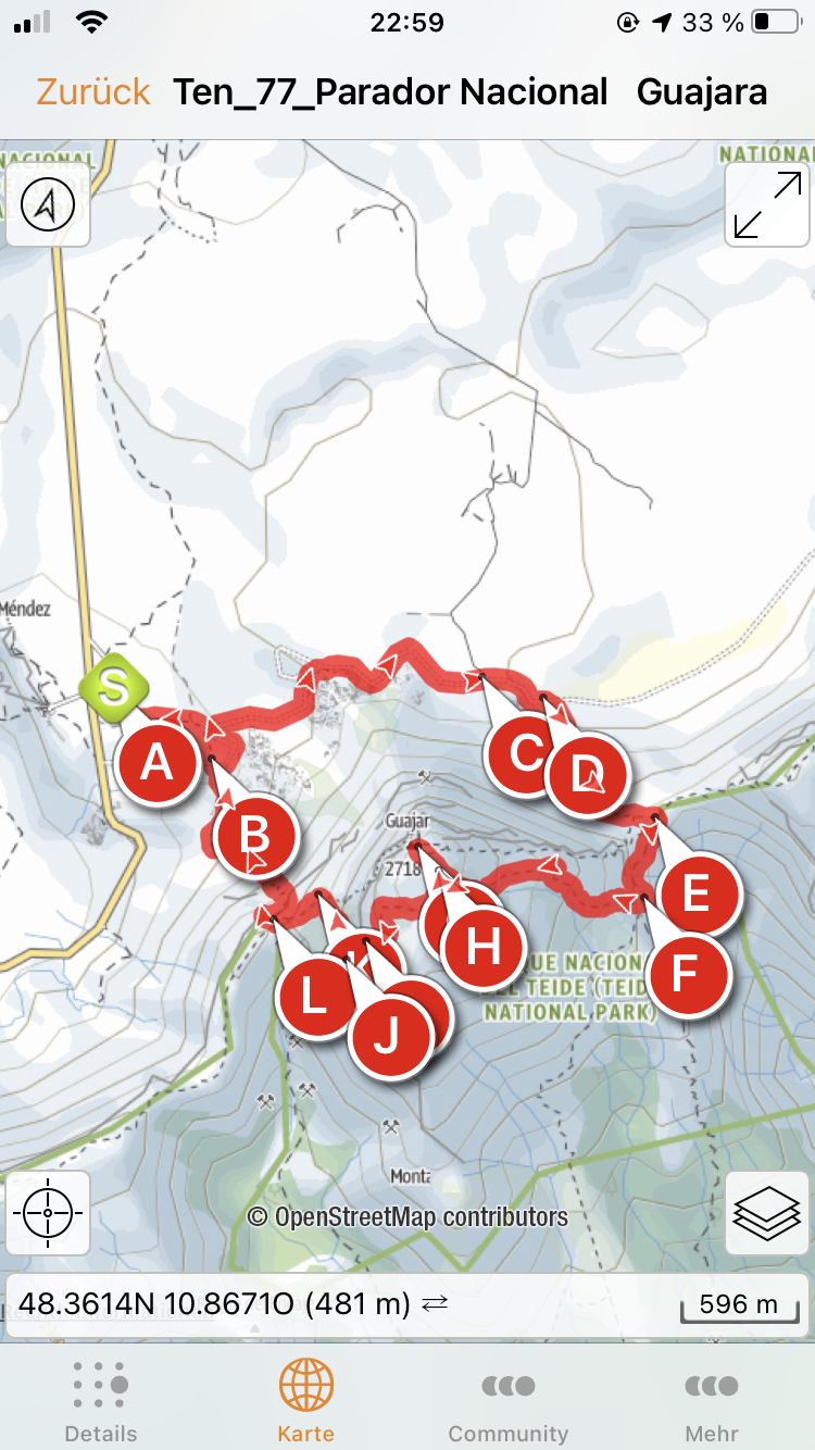 GPS-Track zu Tour 77