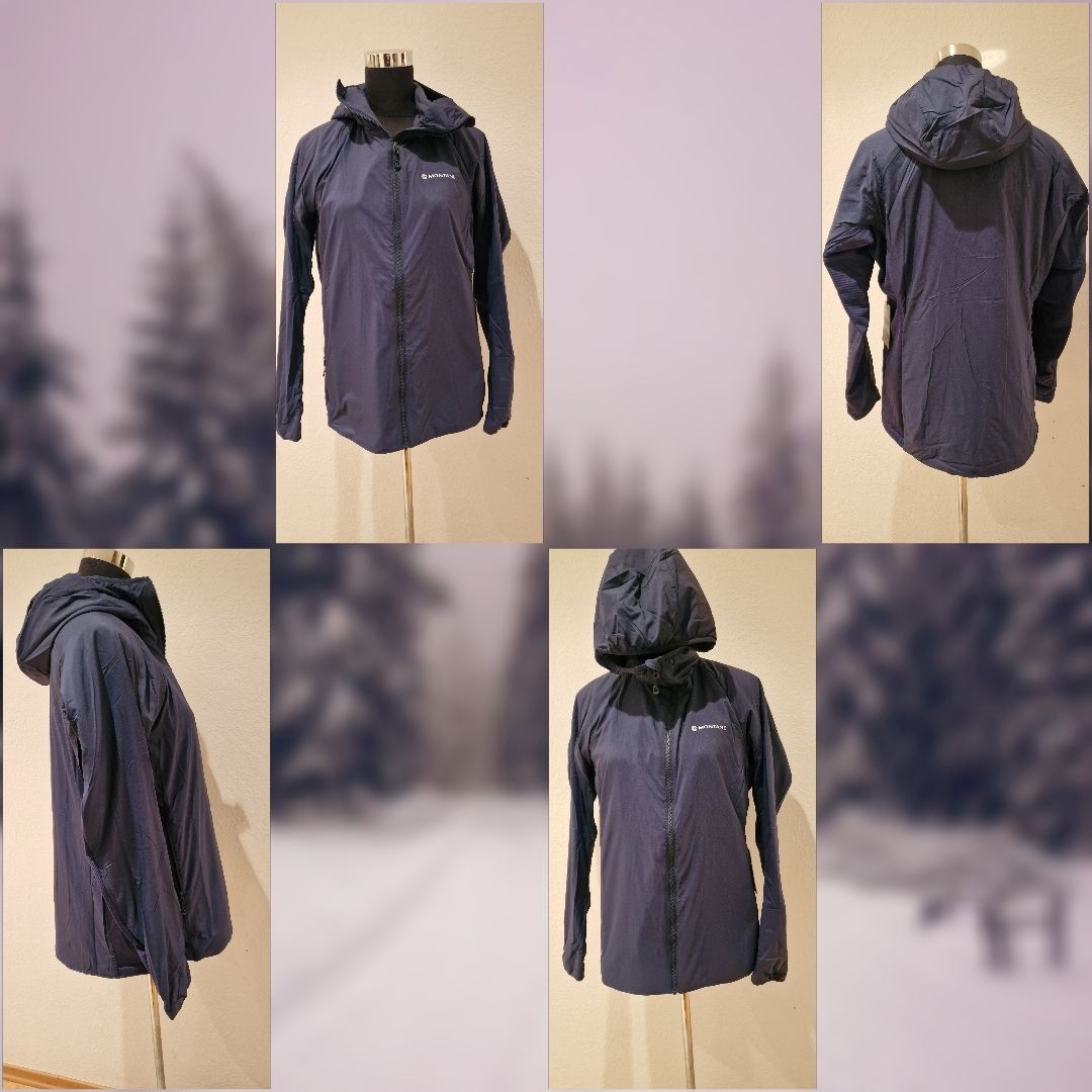 Eine sehr leichte und warme Outdoorjacke für kalte Temperaturen.