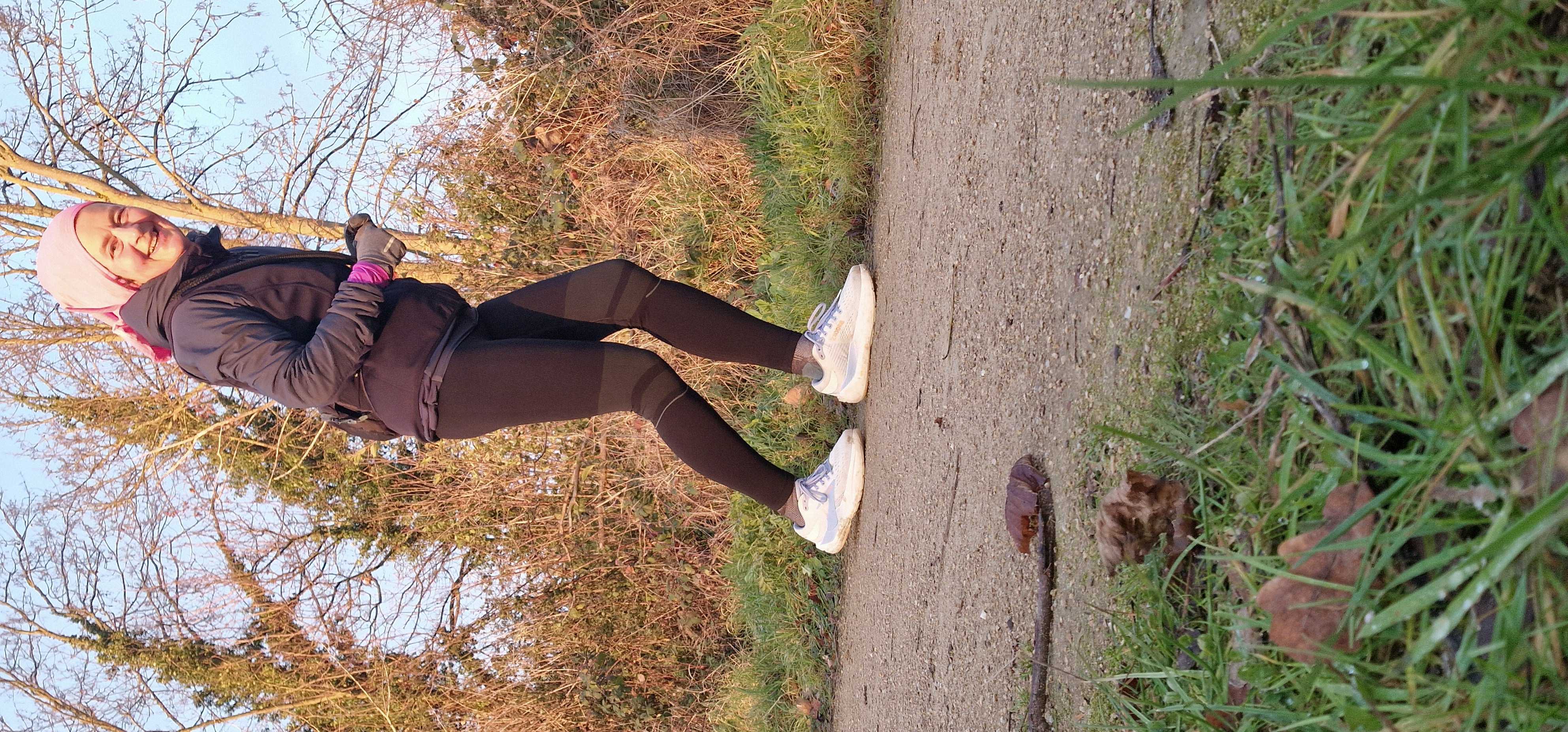 Jeden Morgen 3 Kilometer Laufen, auch vor der Arbeit.