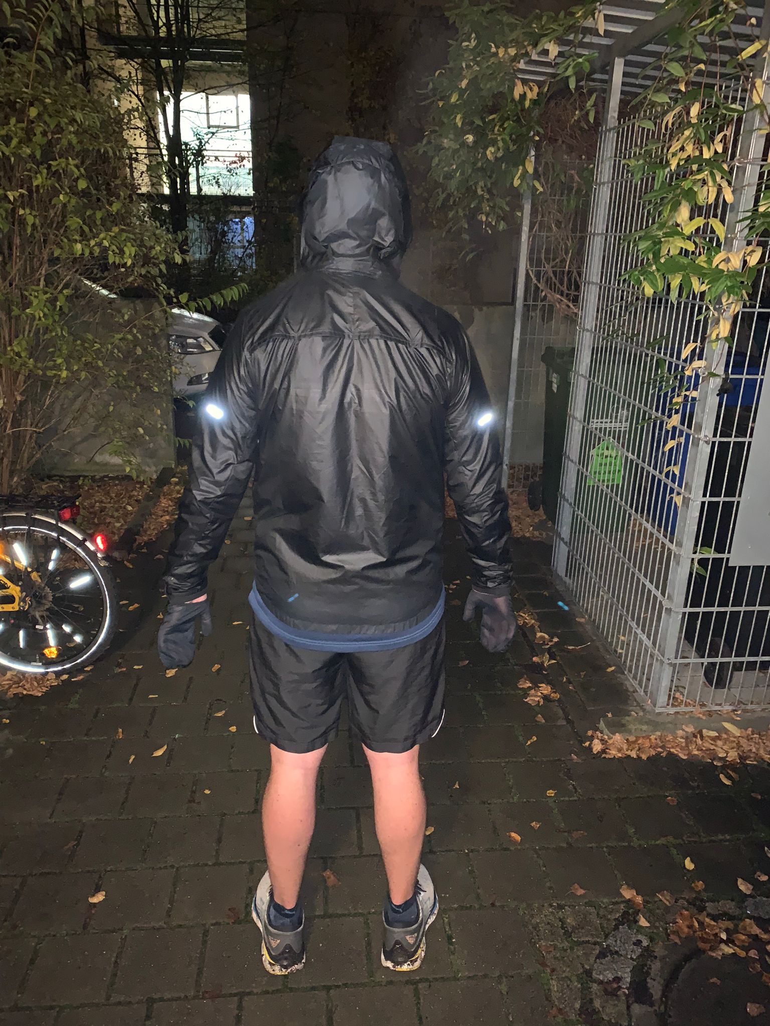 Jacke hinten
