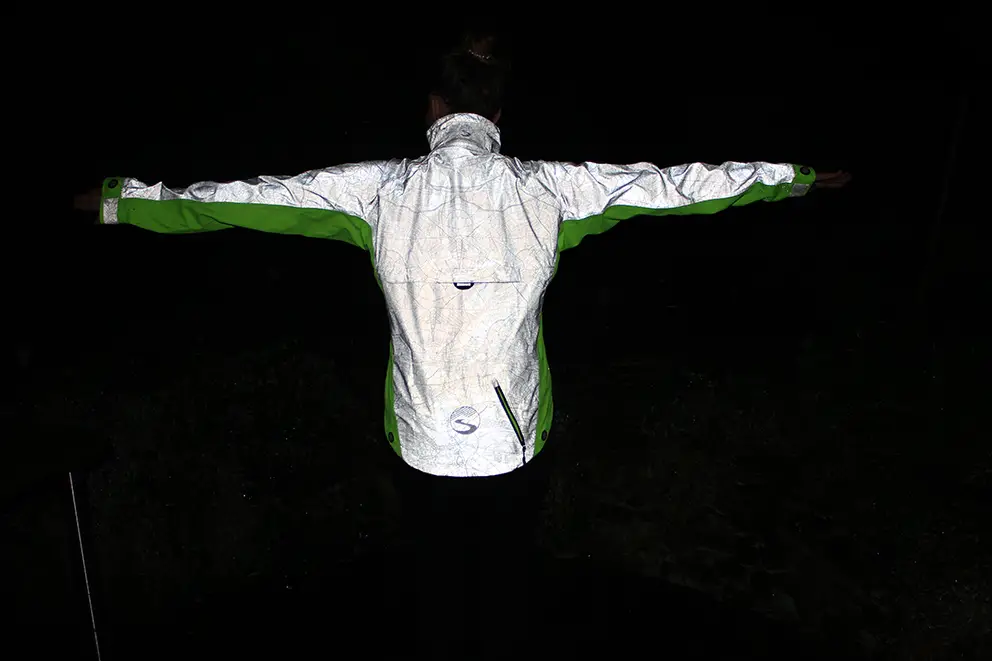 Jacke hinten