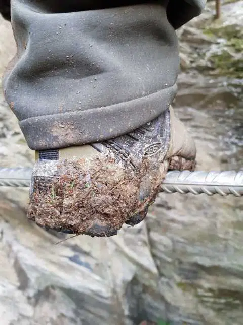 Auf dem klettersteig