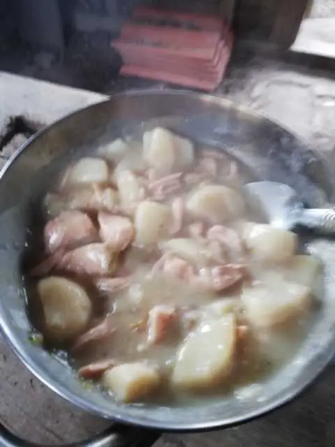 Das fertige Essen