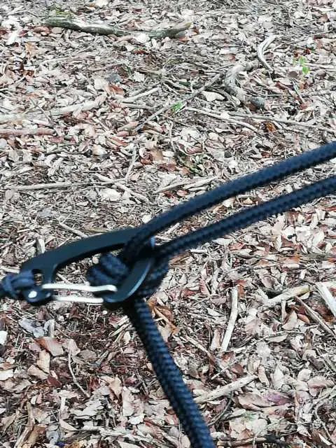 Karabiner der Hängematte