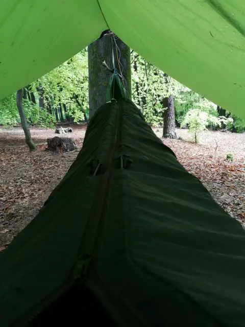 Blick aus dem Quilt