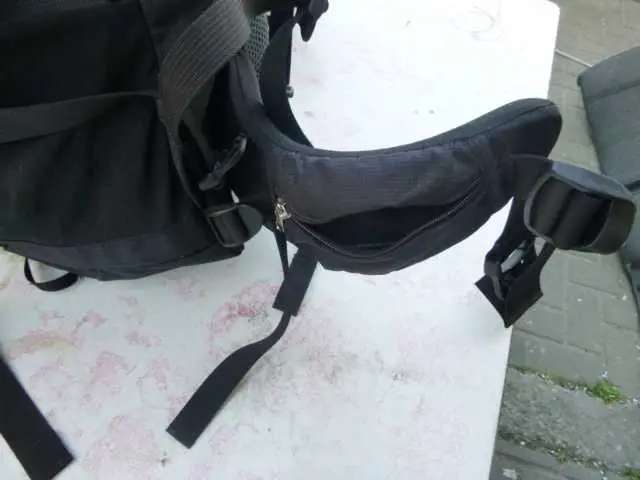 Tasche in der rechten Beckenflosse