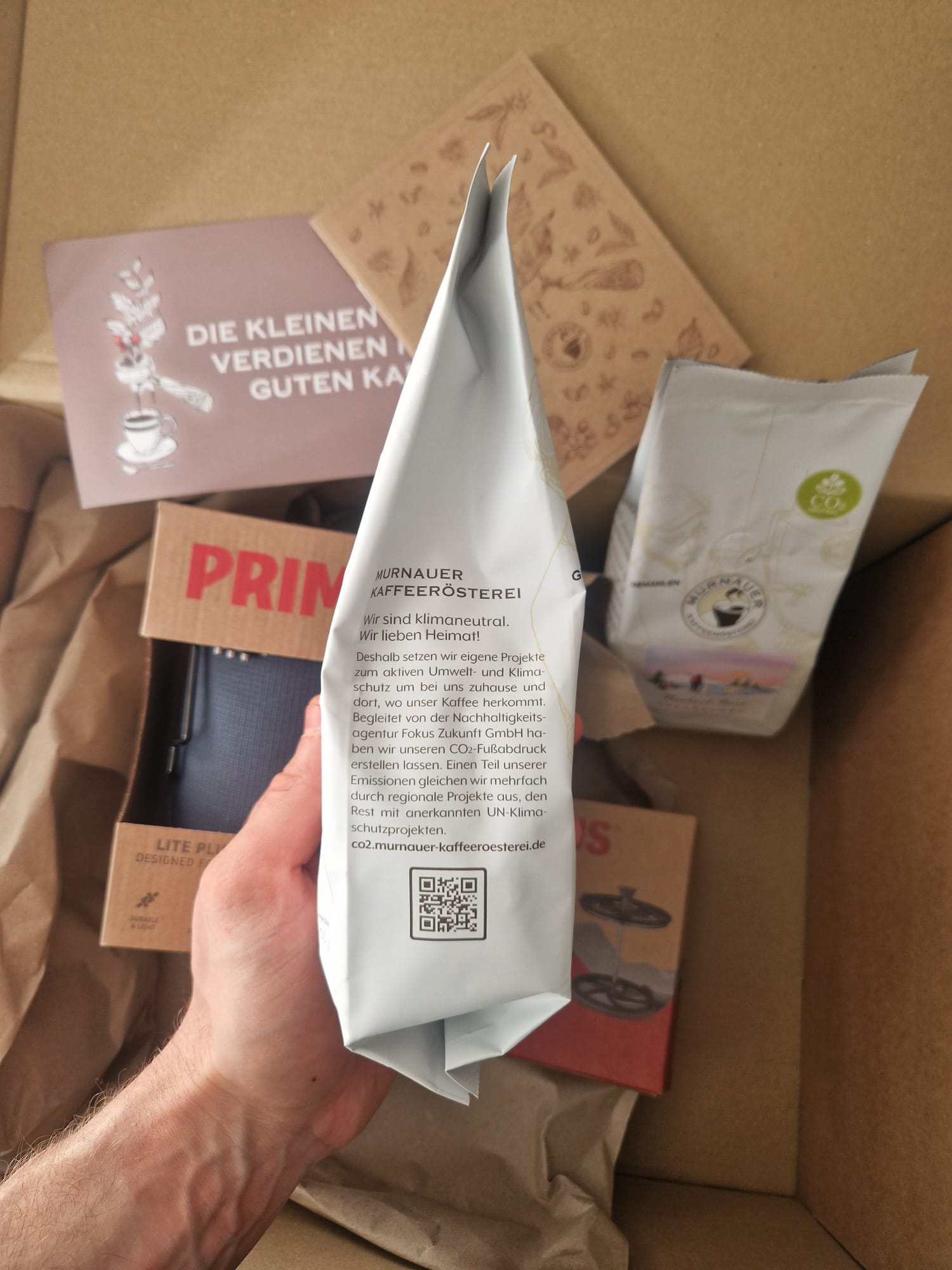 CO2 neutraler Spezialitätenkaffee