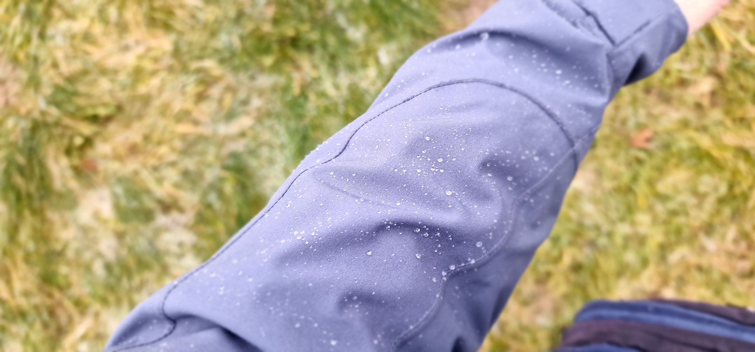 Egal ob Schneeregen, ein Schauer oder Dauerregen, die Jacke hielt jeder Nässe stand!