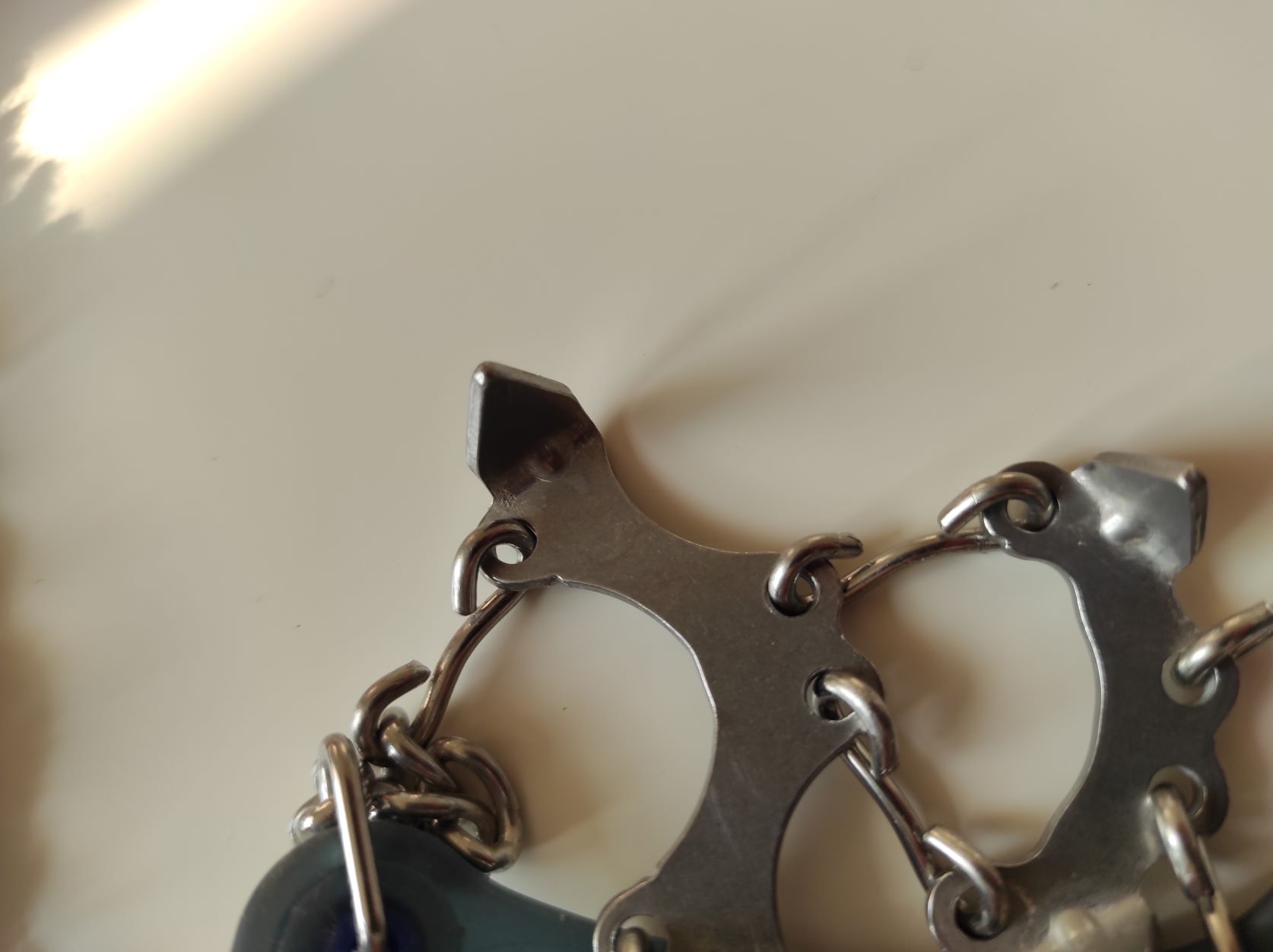 Kettenglied repariert