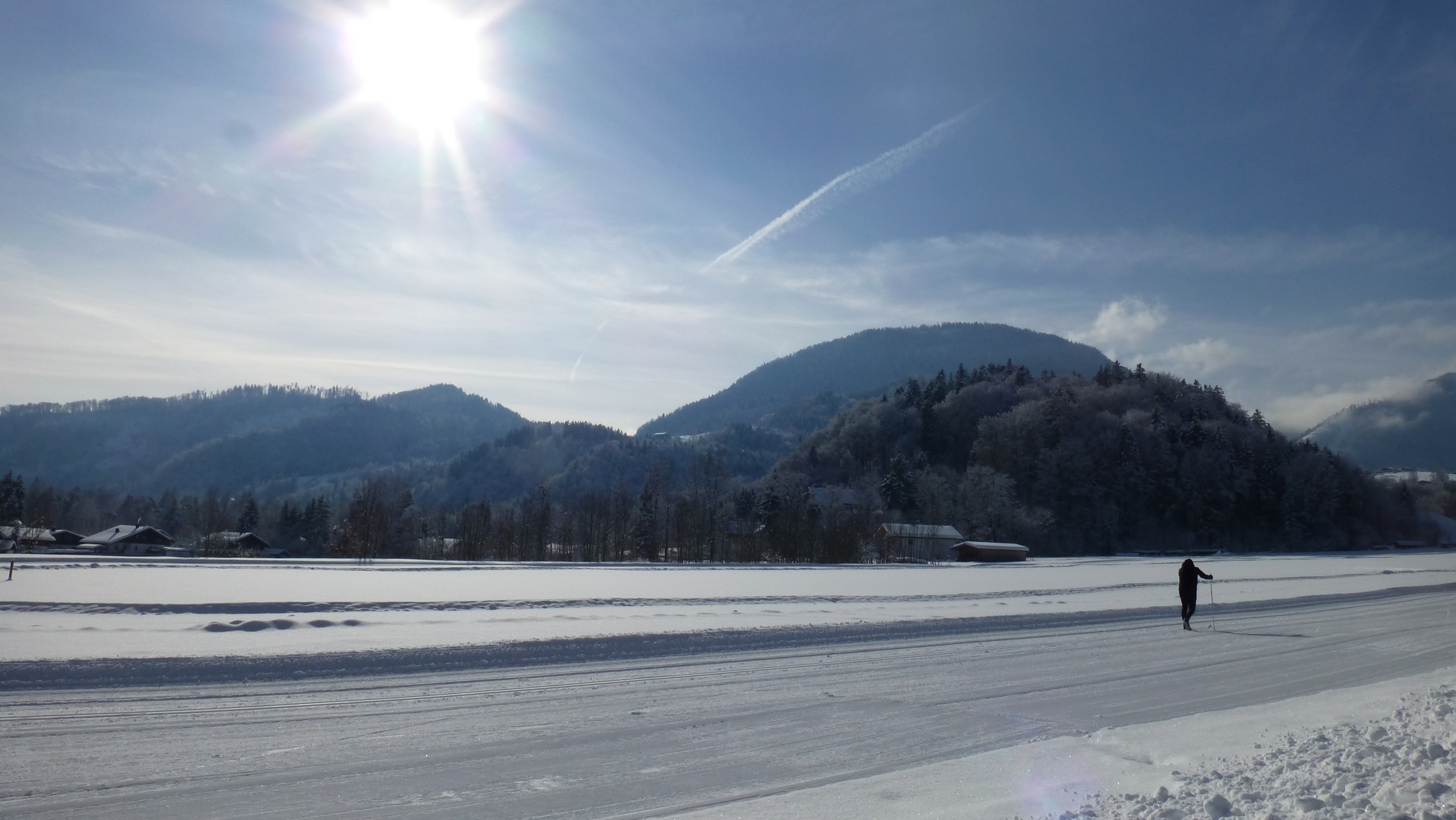 Lamglaufen in Oberaudorf, Langlaufgebiete Deutschland
