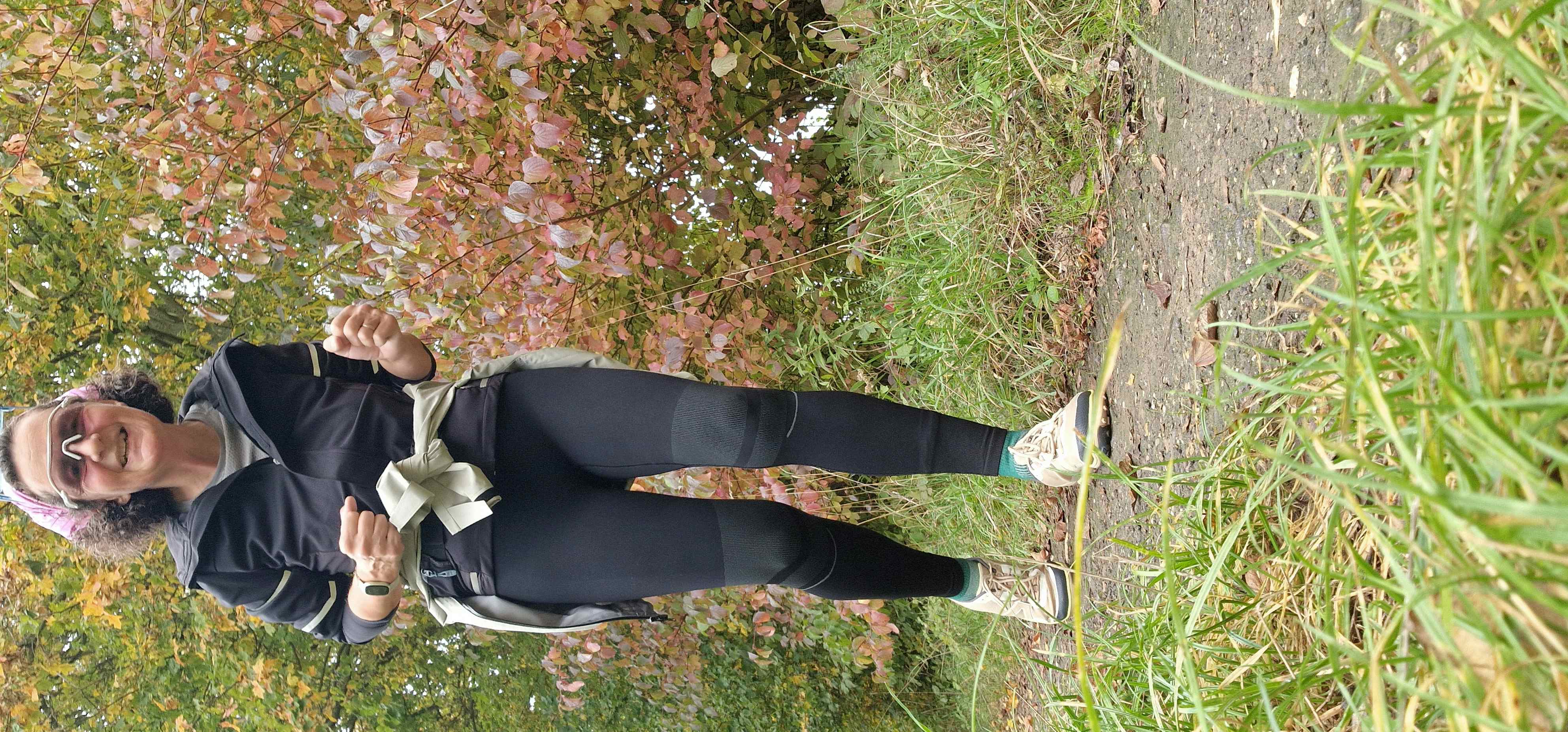Laufen mit der Sportleggins