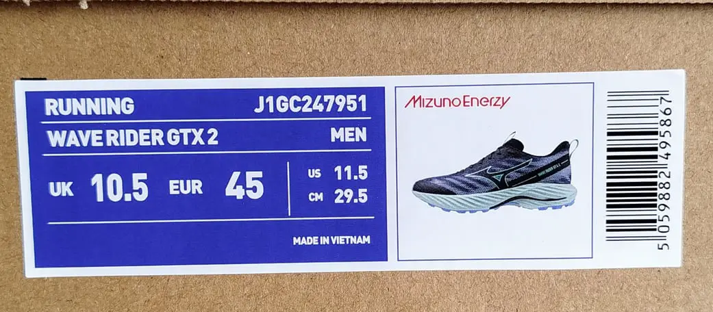Mizuno Wave Rider GTX 2 38