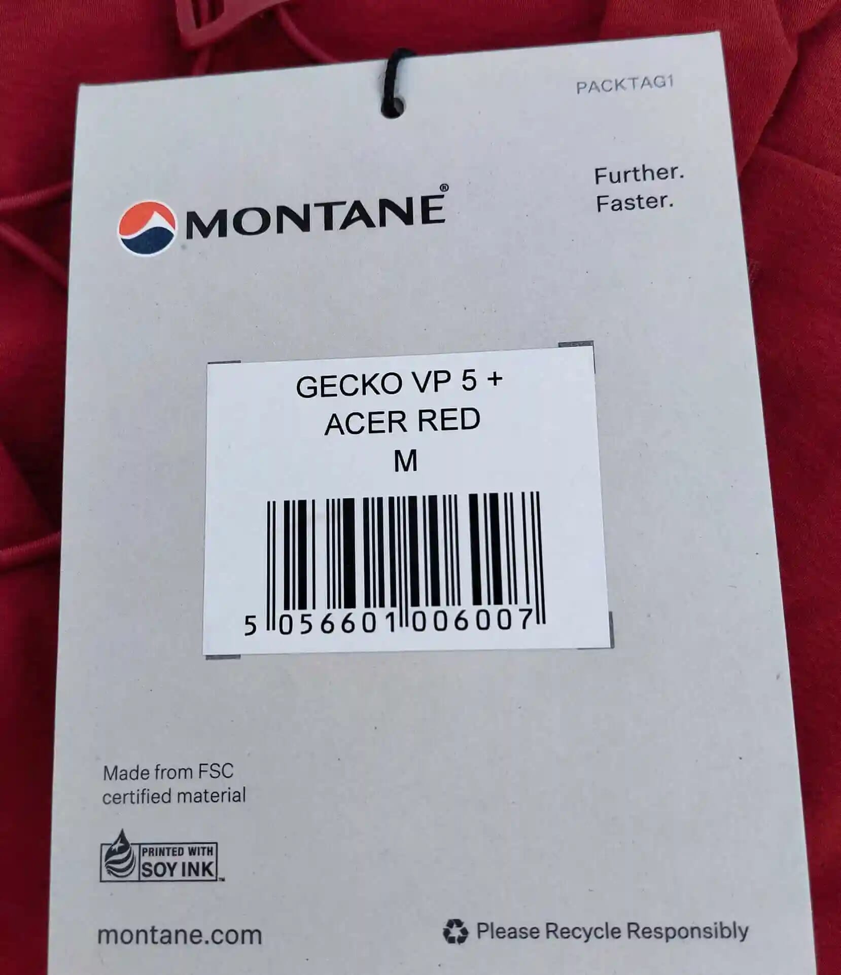 Montane Gecko VP 5L+ 17
