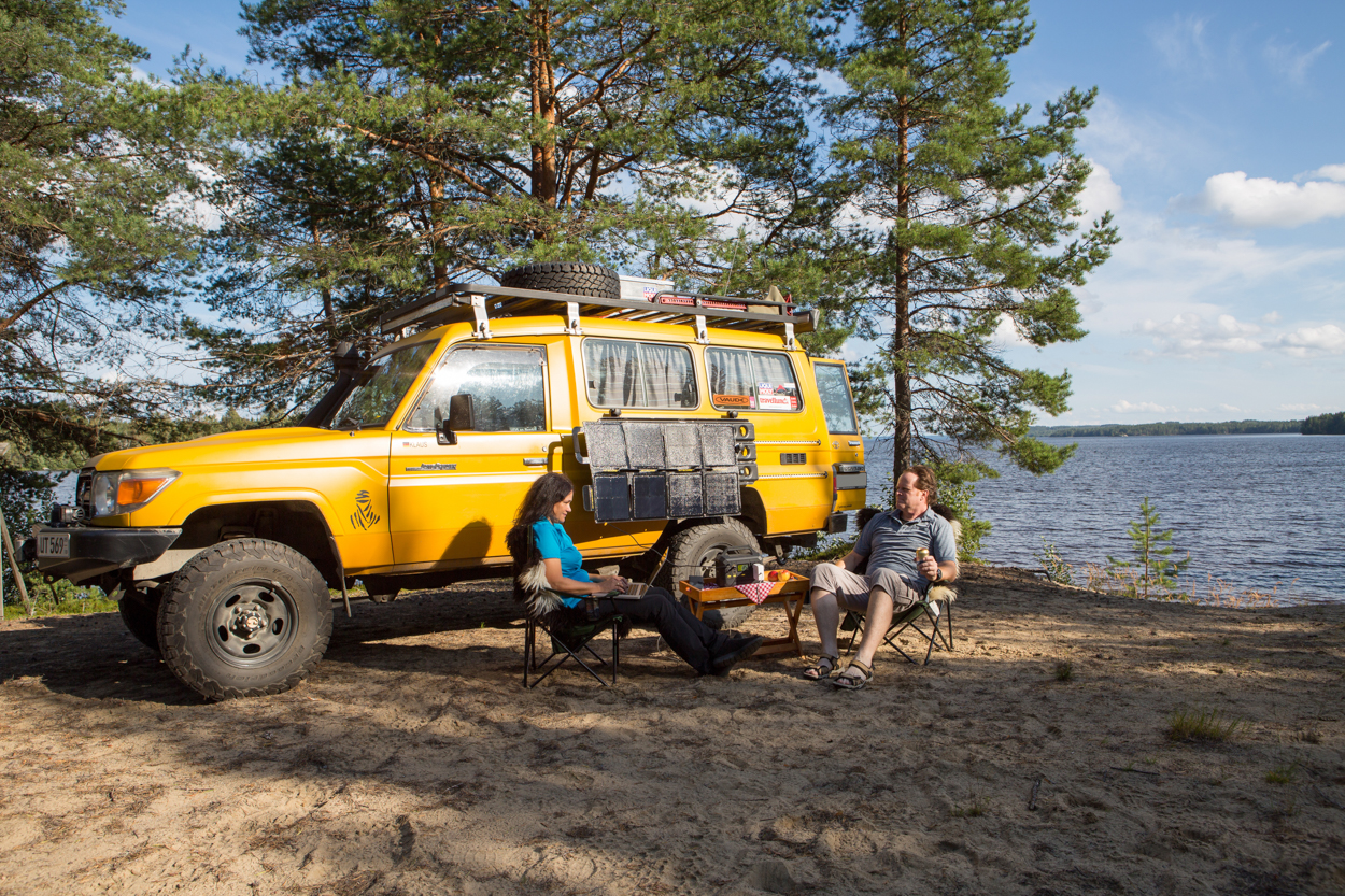 Hier in Finnlands endlosen Weiten gibt es sie noch, die Luxusgüter im Überfluss: Freiheit, unendliche Ruhe und Zeit satt.