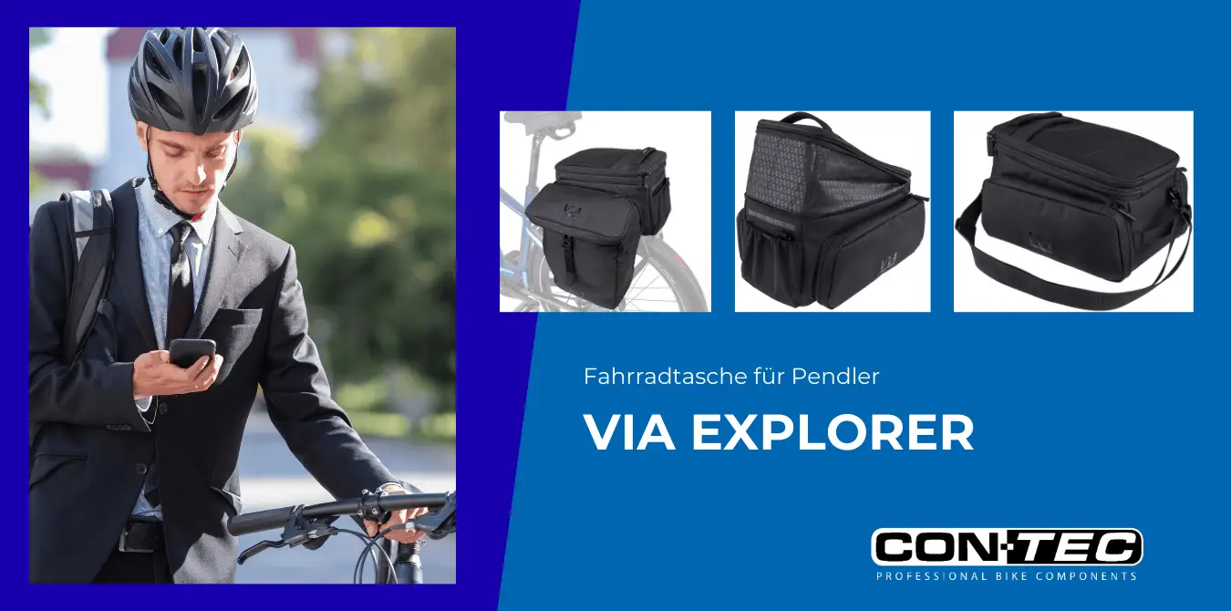 Contec Via Explorer - Fahrradtasche für Pendler