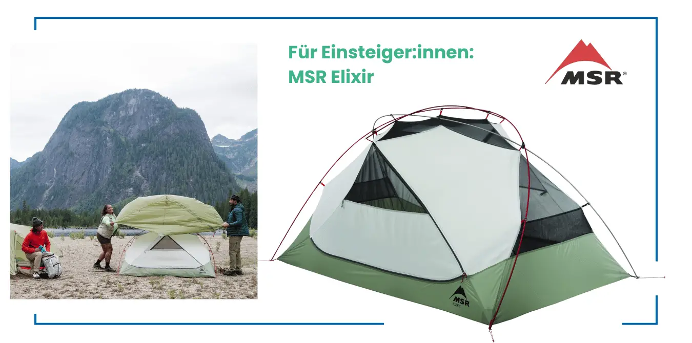 MSR Elixir Trekkingzelt