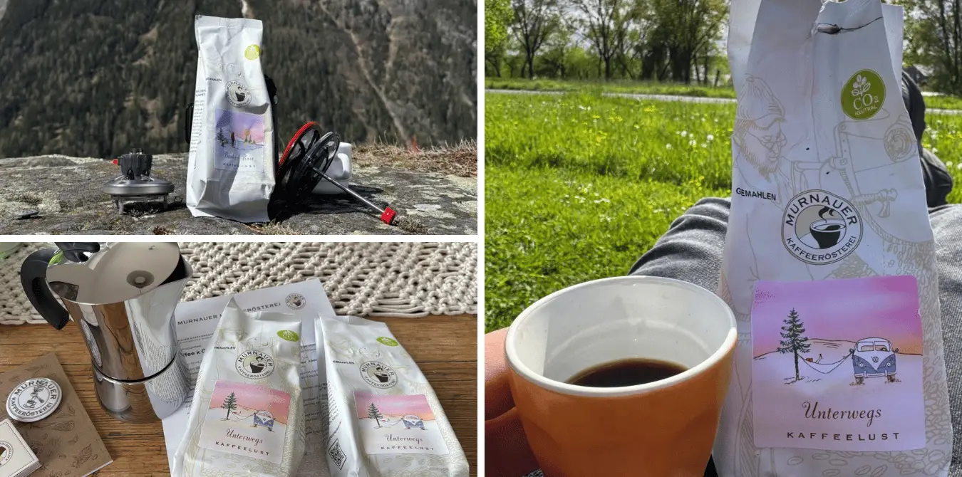 Murnauer Kaffeerösterei Outdoor-Kaffee Tests