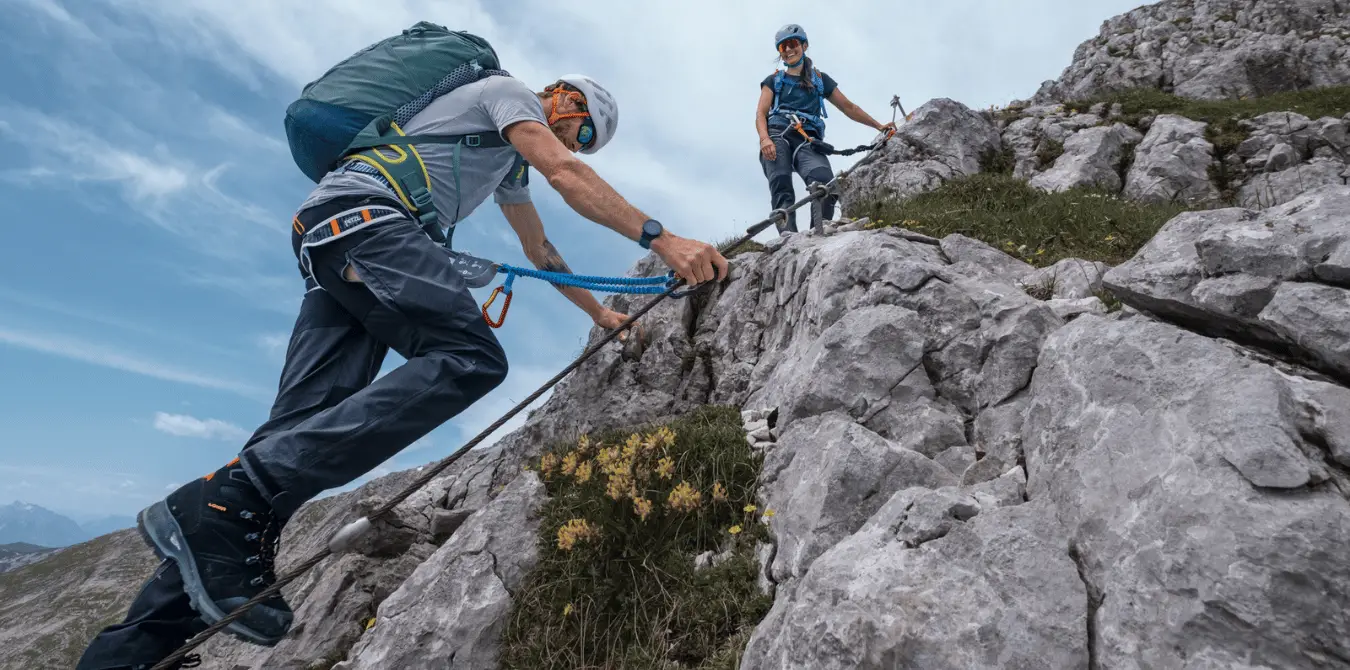 Grundausstattung Klettersteig - Basics für Einsteiger am Via Ferrata
