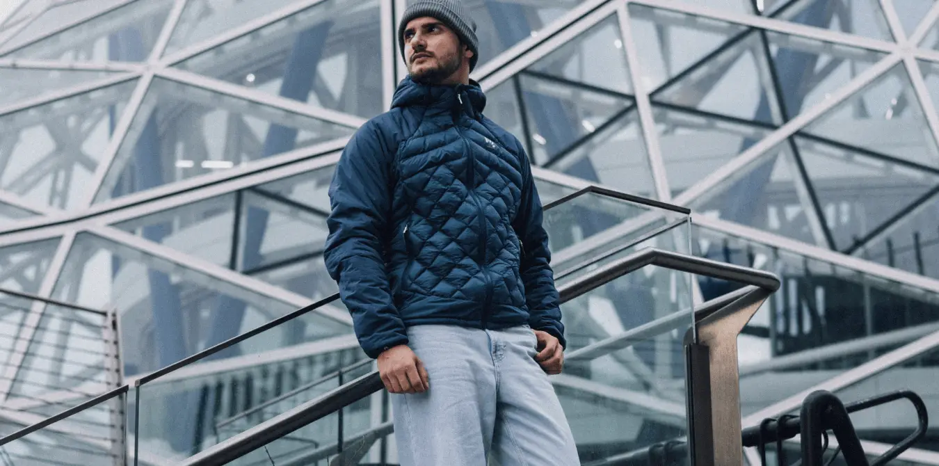Karpos Lastei, Hybridjacke im Zwiebelprinzip