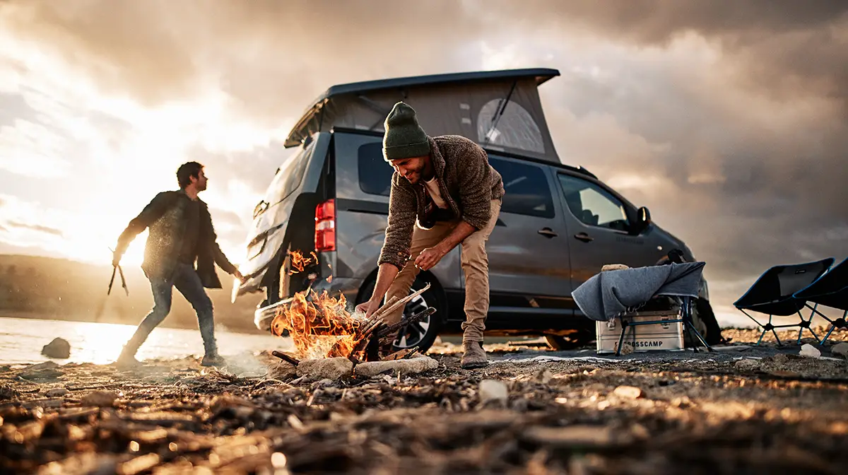 OUTSIDEstories Ratgeber Wohnmobiltypen. Foto: Crosscamp. 