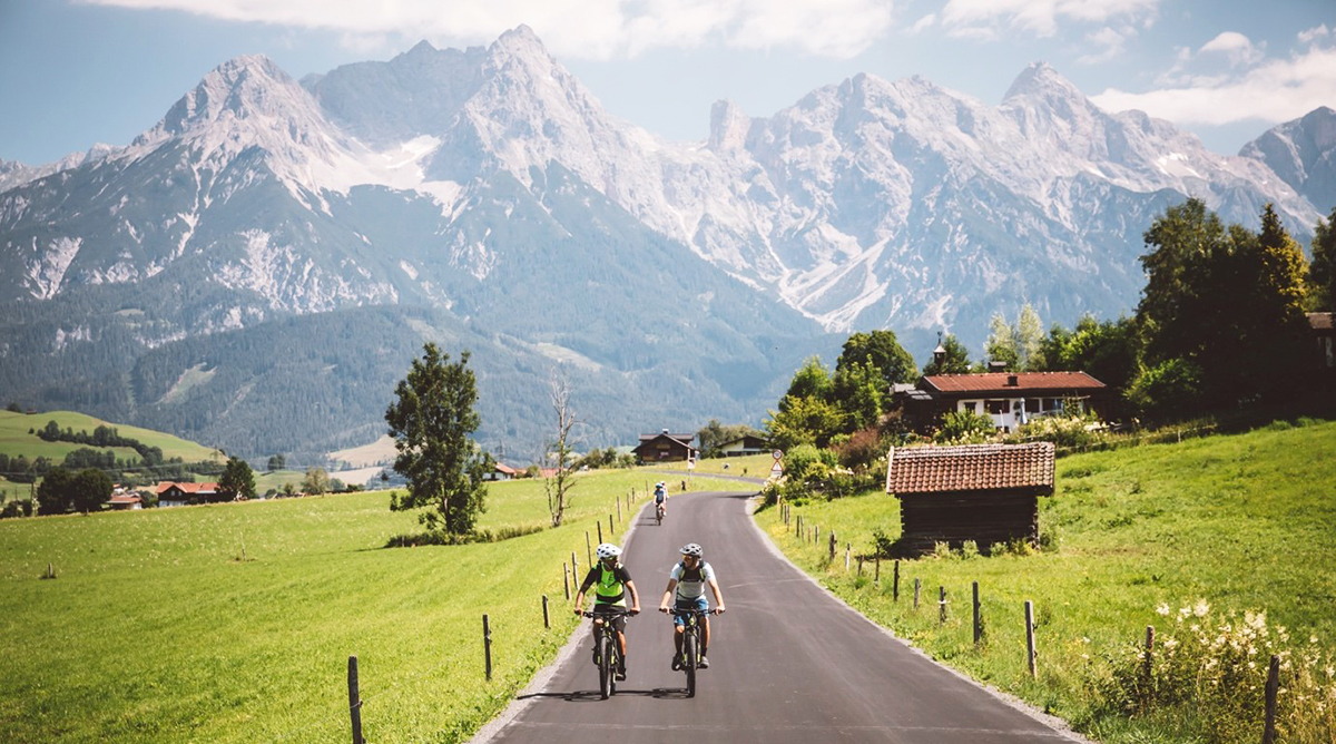 OUTSIDEstories-Unterwegs Tipp E-Bike-Touren Saalfelden Leogang.