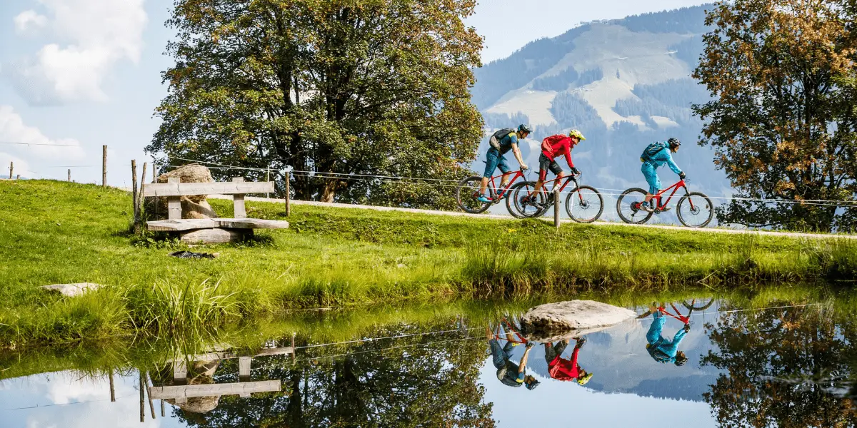  OUTSIDEstories Unterwegs-Tipp - Kat Bike-Tour, Kitzbüheler Alpen Trail, Etappe 2, Abfahrt
