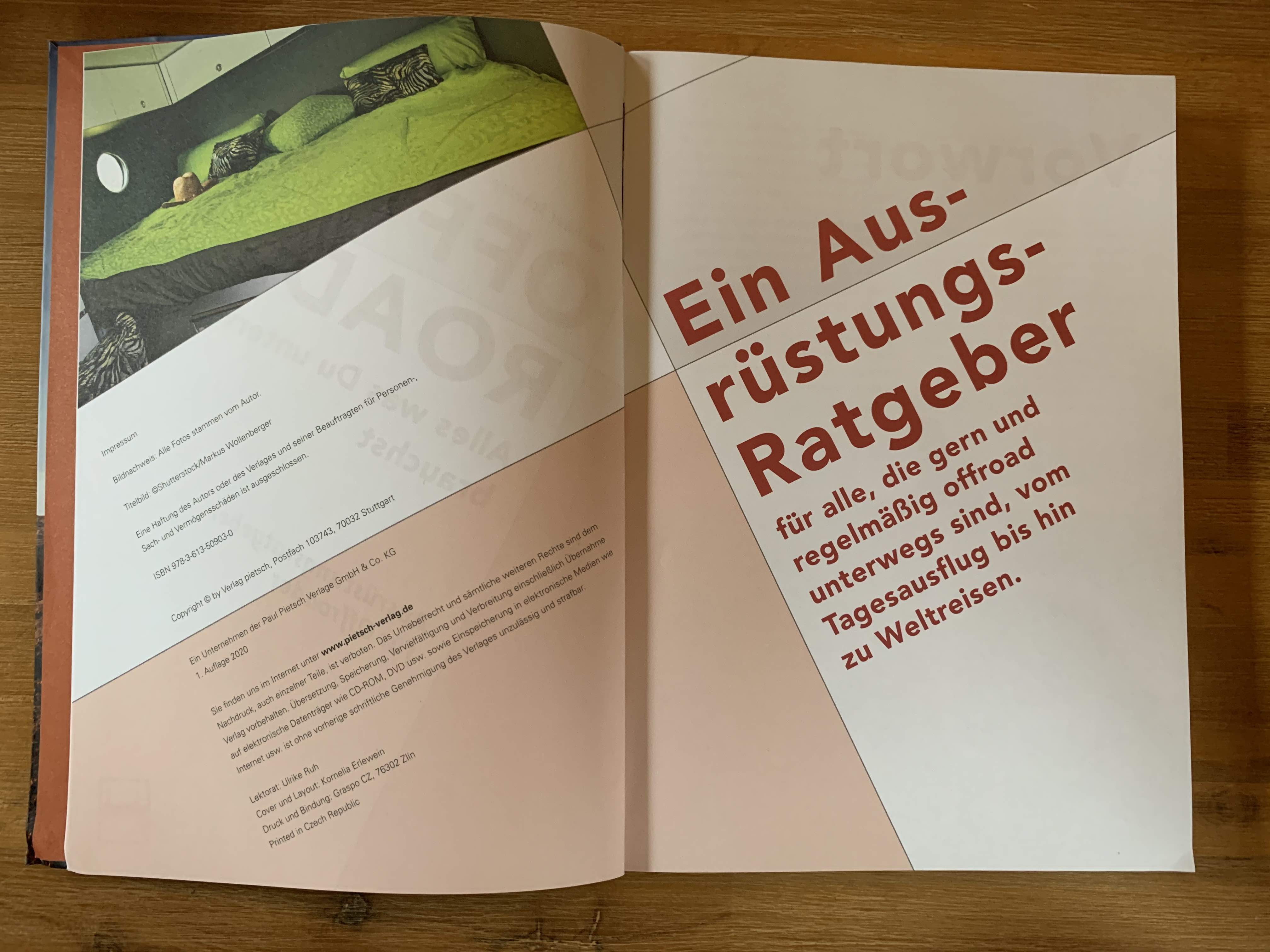 Off the road, Pietsch Verlag