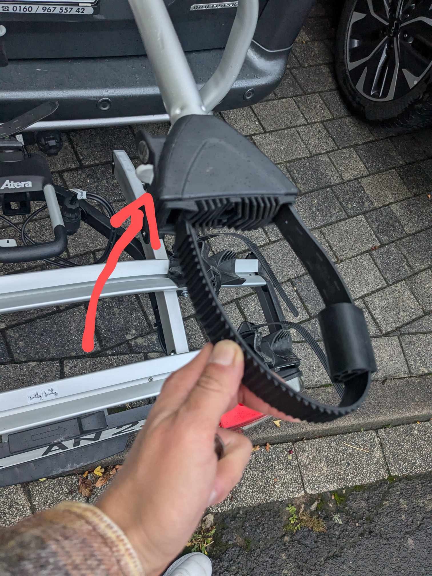 Man sieht wo man ziehen muss