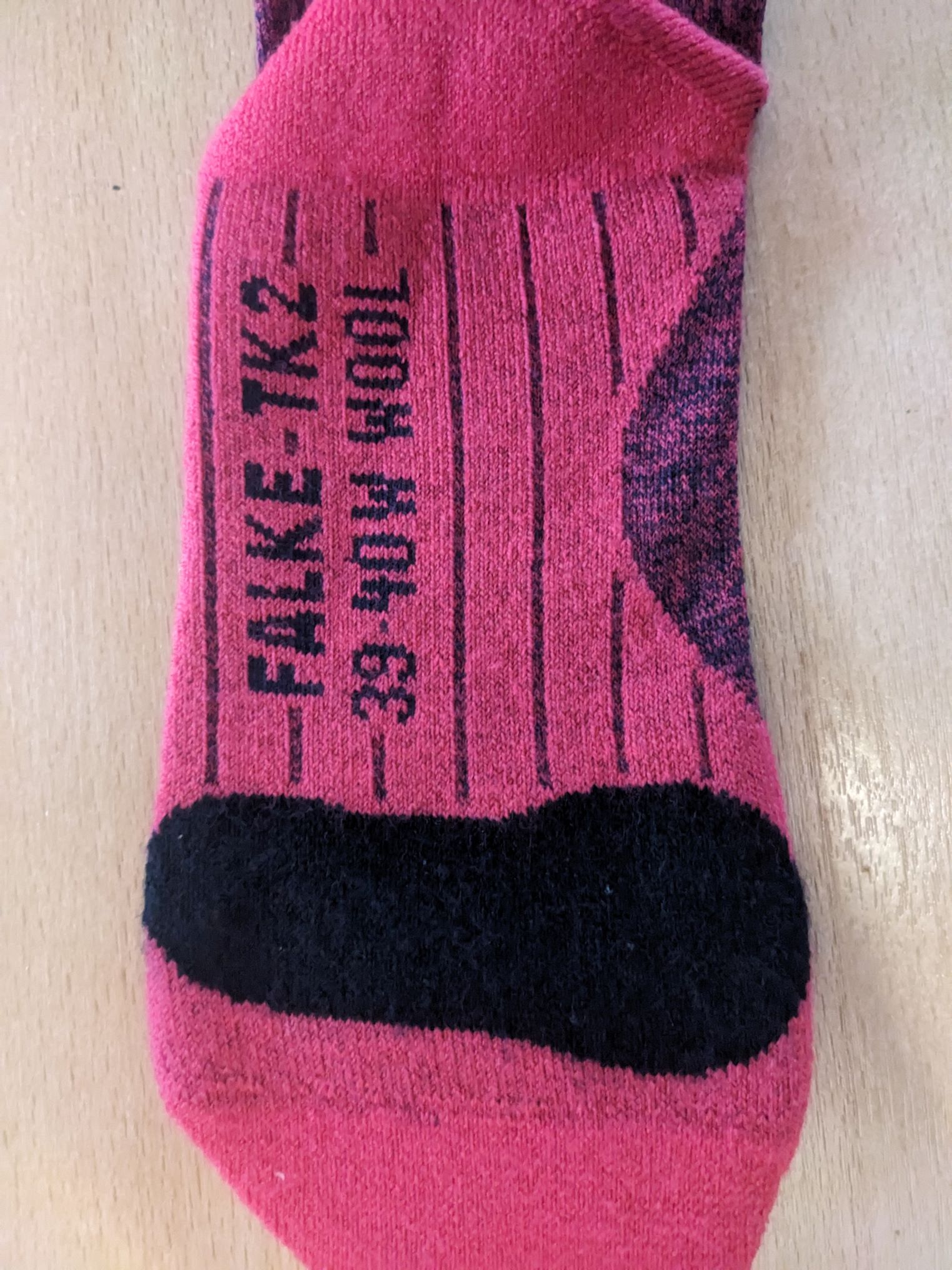 Sohle der Socke