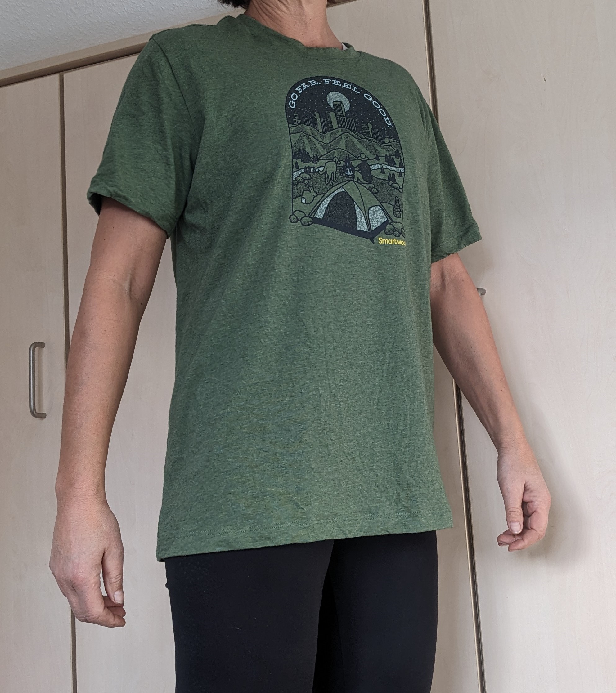 T-Shirt getragen