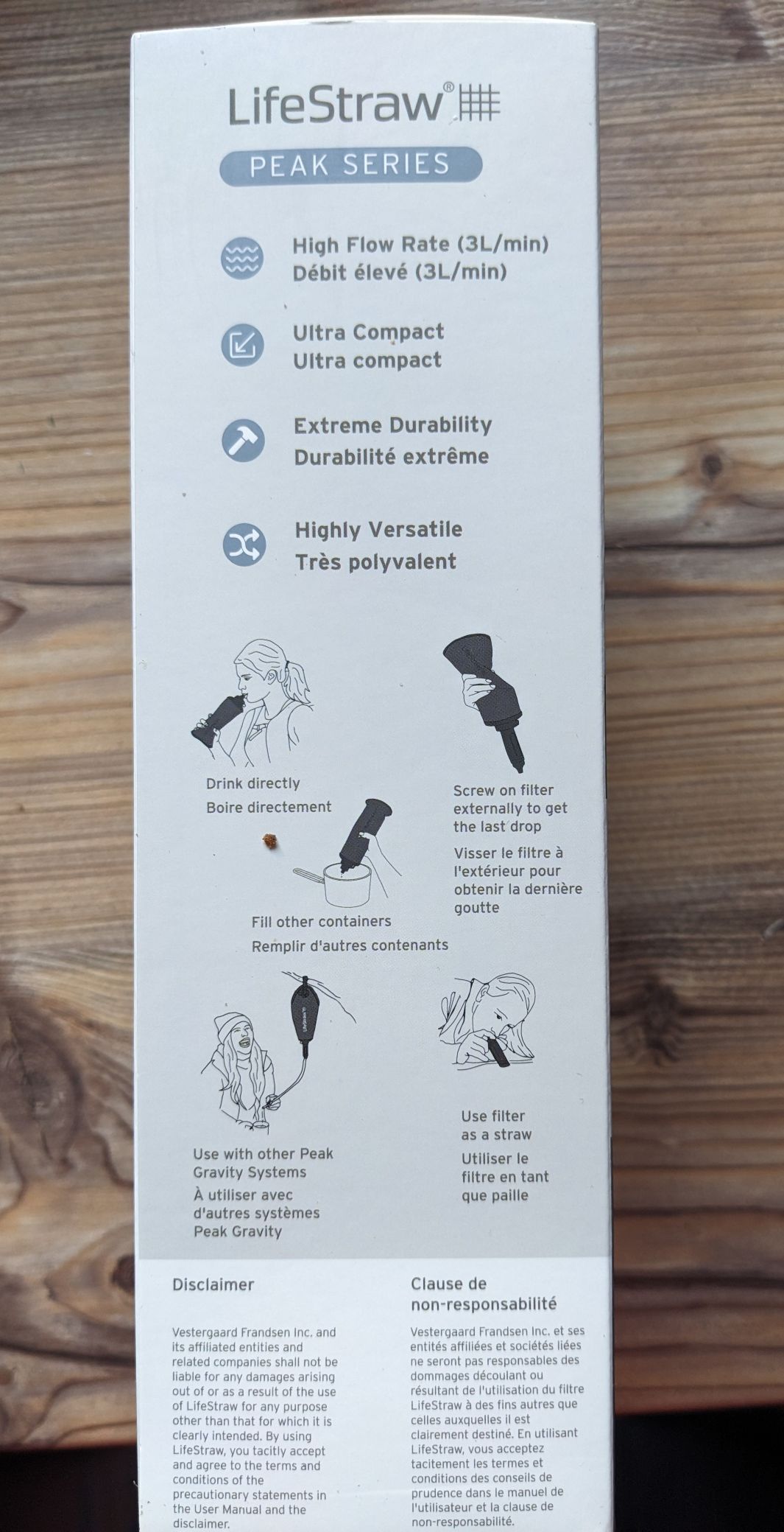 Der kompetente OUTSIDEstories-Test: LIFESTRAW Peak Squeeze Collapsible Squeeze 1L Bottle with Filter – Wasserfilter mit Trinkflasche