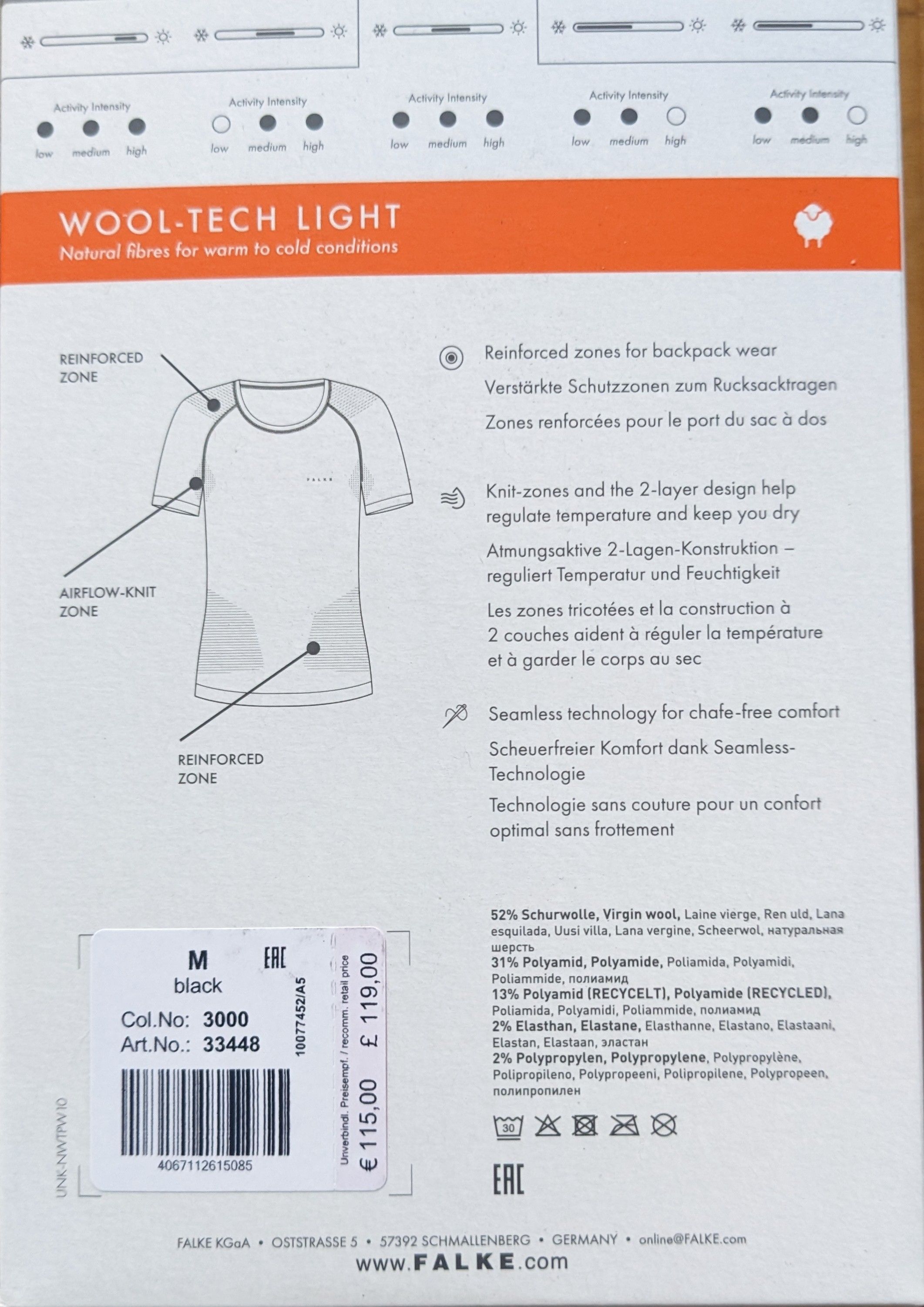 Der kompetente OUTSIDEstories-Test: Backpack-Ready Damen T-Shirt Wool-Tech Light 
