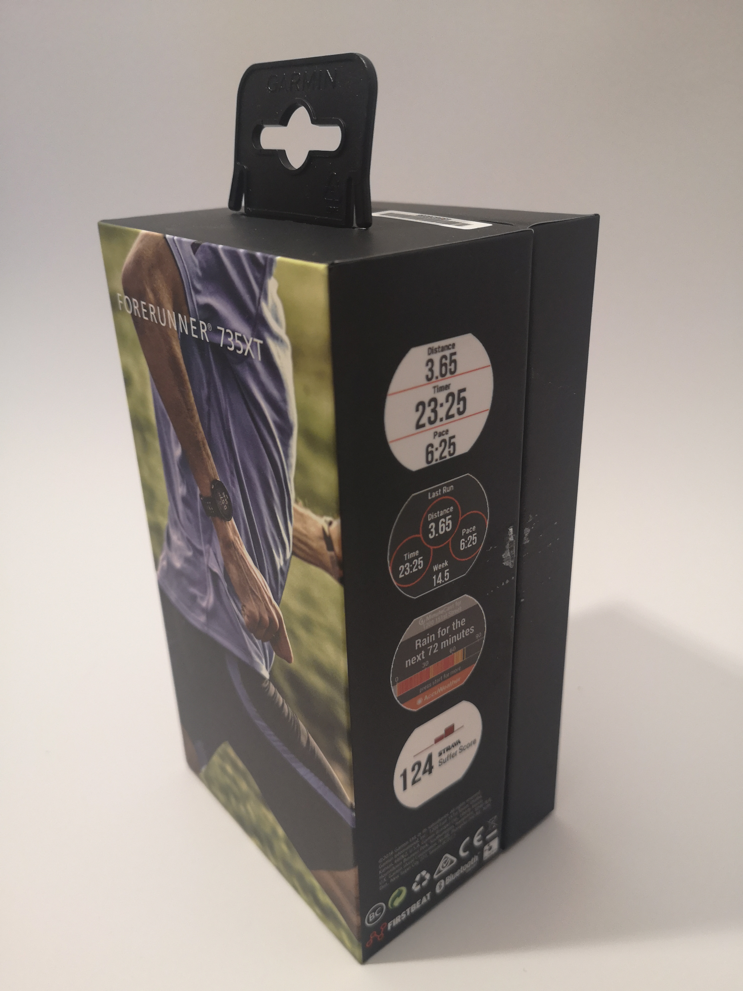 Verpackung von hinten