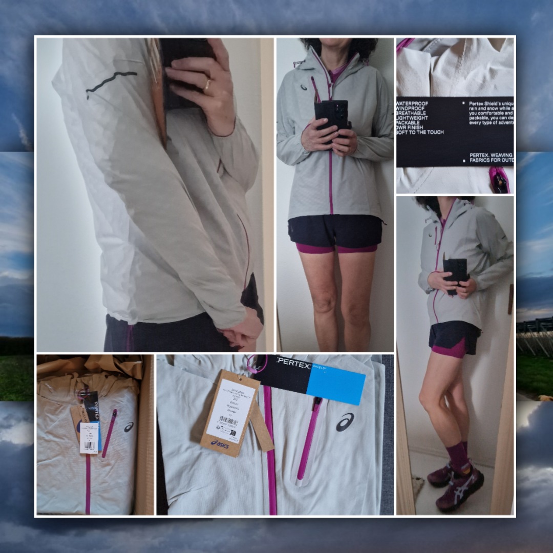 Superleichte Laufjacke mit tollen Eigenschaften