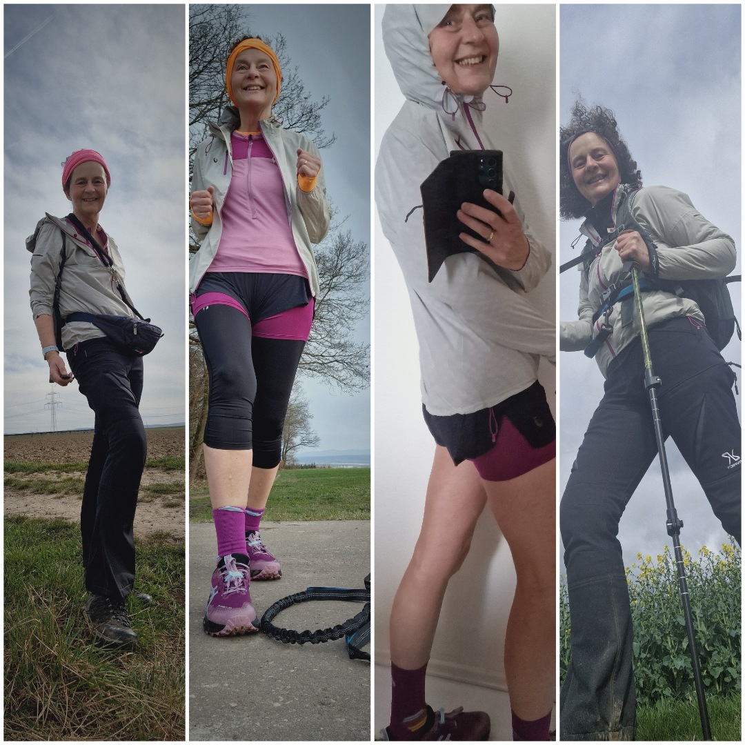 Trailrunning, Wandern, Poerwalking und Intervalltraining