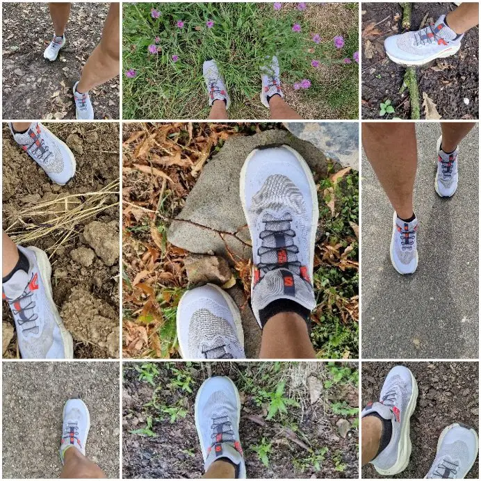 Ich habe den Salomon Ultra Glide 3 auf allen Untergründen getestet. Dabei zeigte sich schnell, dass der Schuh lose und rutschige Untergründe wie z.B. Sand und Kies oder Matsch und nasses Gras nicht so gerne mag.
