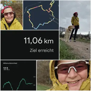 Über Felder, durch Wälder und über Höhen.