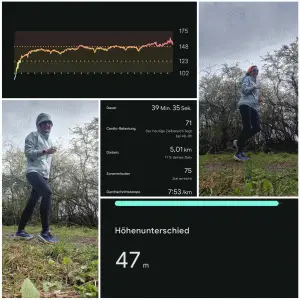 Laufen macht richtig Spaß mit der leichten Jacke.