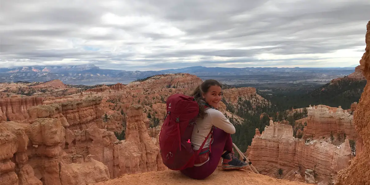 Produkt-Testerin julieell erkundet den Bryce Canyon